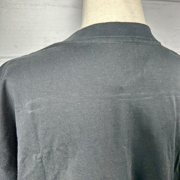 Vans Off The Wall Men's T Shirt Tee Short Sleeve SS Loose Fit Black Size Medium - Picture 10 of 14